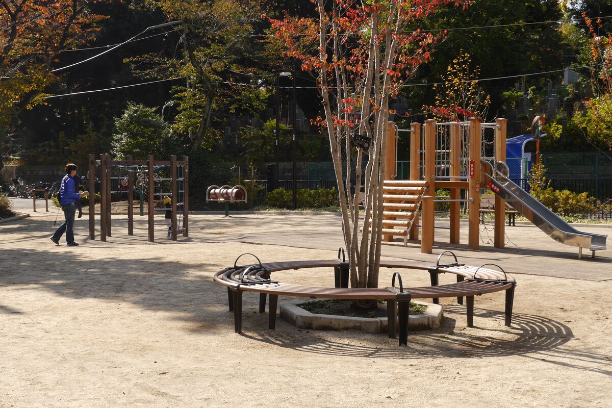 笄児童遊園 の施工写真