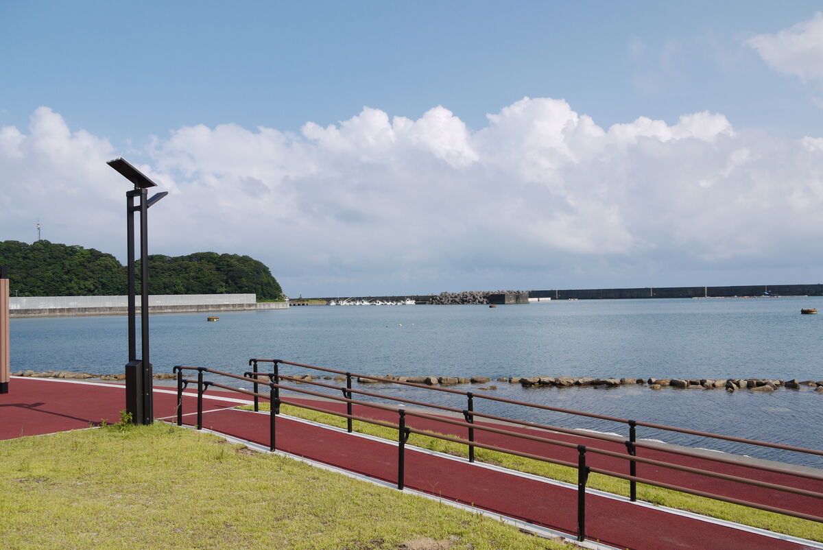 黒潮町上川口港公園