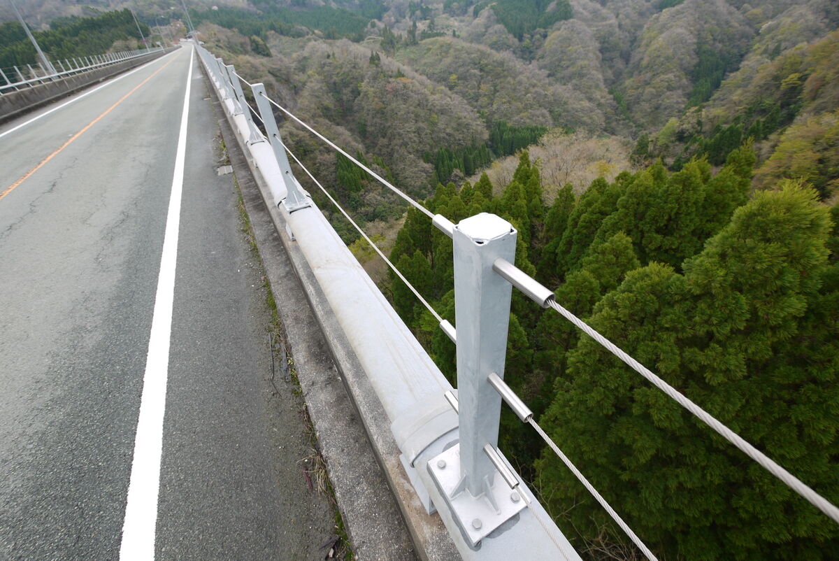 菊池市竜門ダム の施工写真