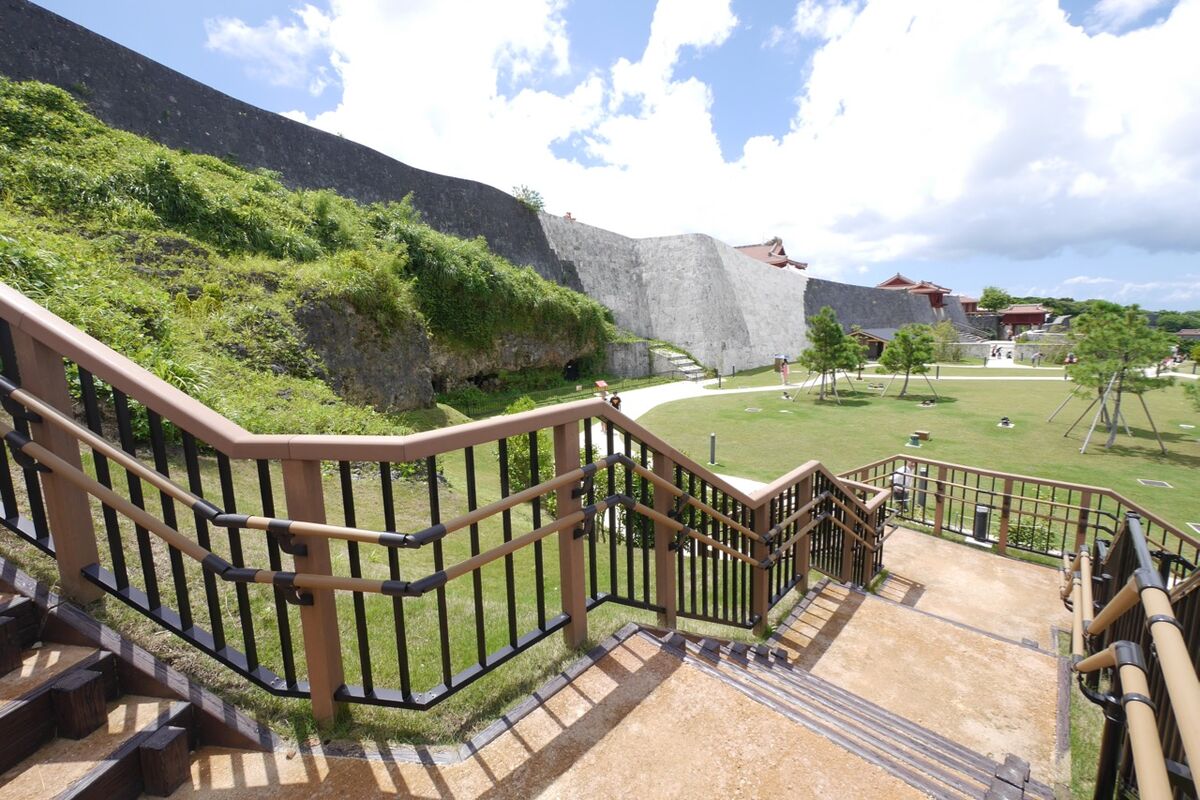 首里城公園 の施工写真