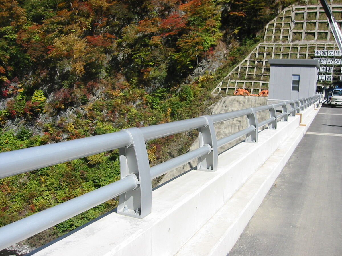 湯西川ダム の施工写真