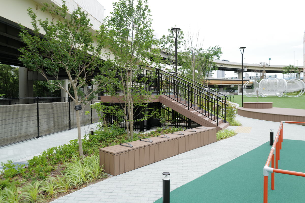 新浜公園のハコベン設置事例