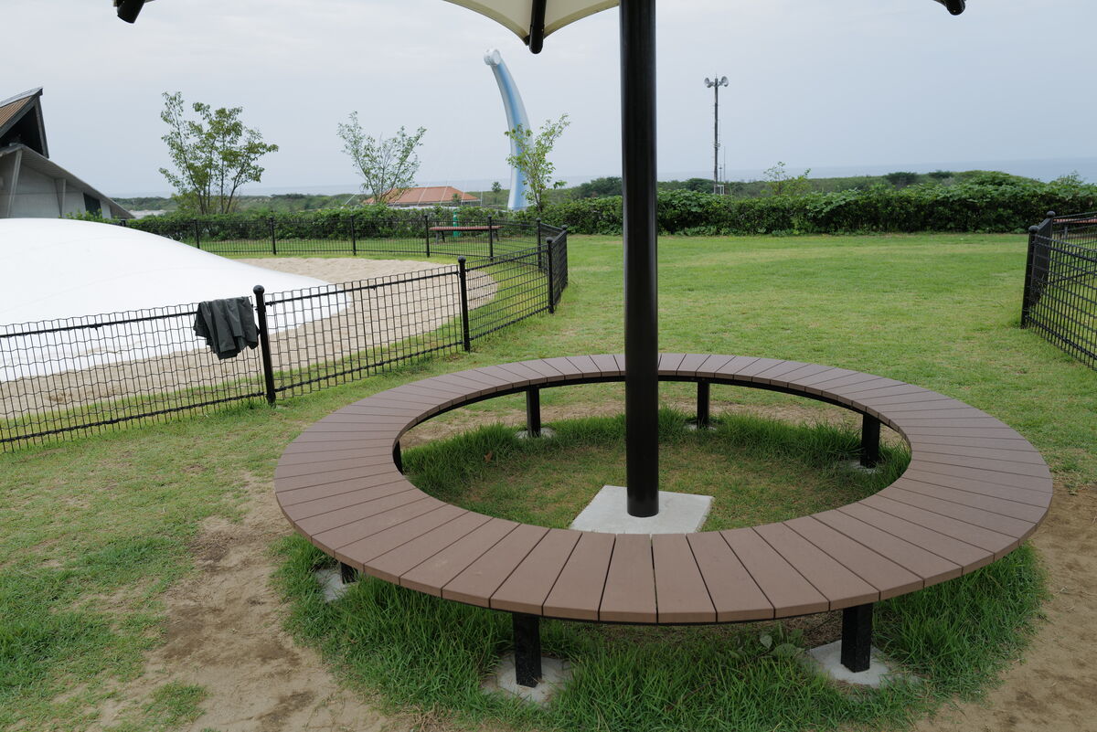 石見海浜公園 の施工写真