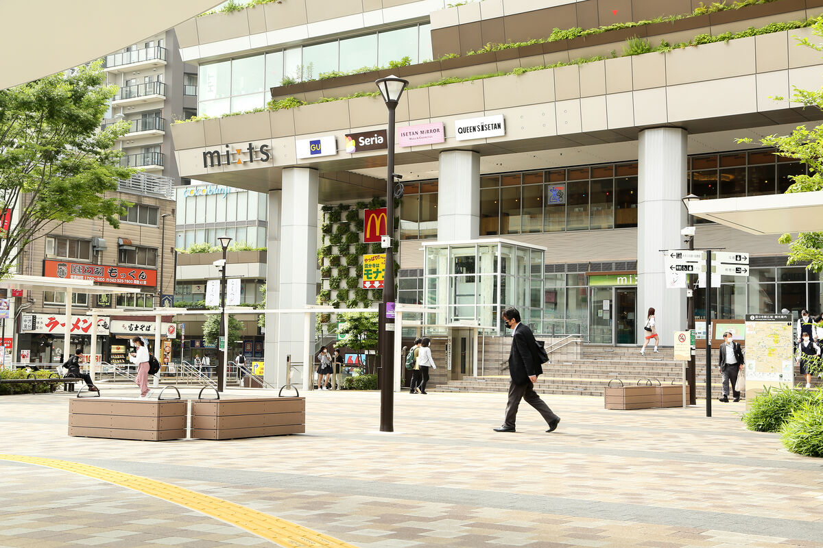 国分寺駅北口のハコベン設置事例