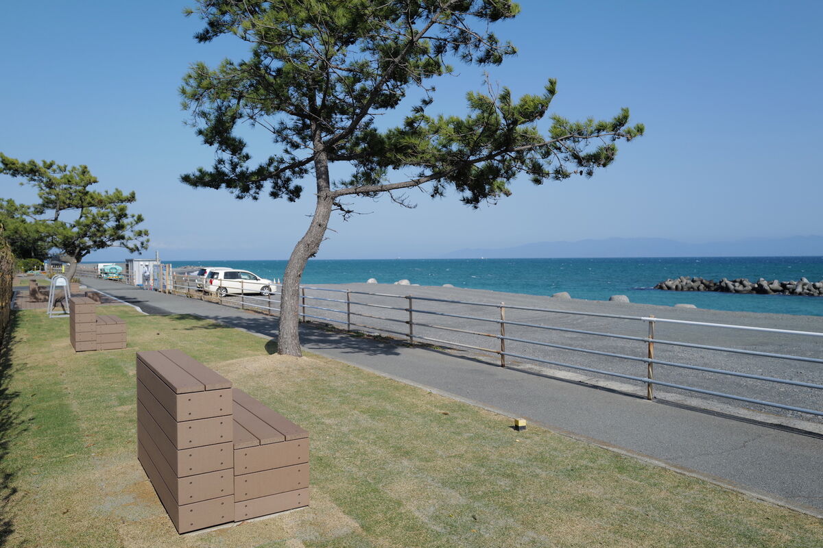 三保羽衣海岸のハコベン設置事例