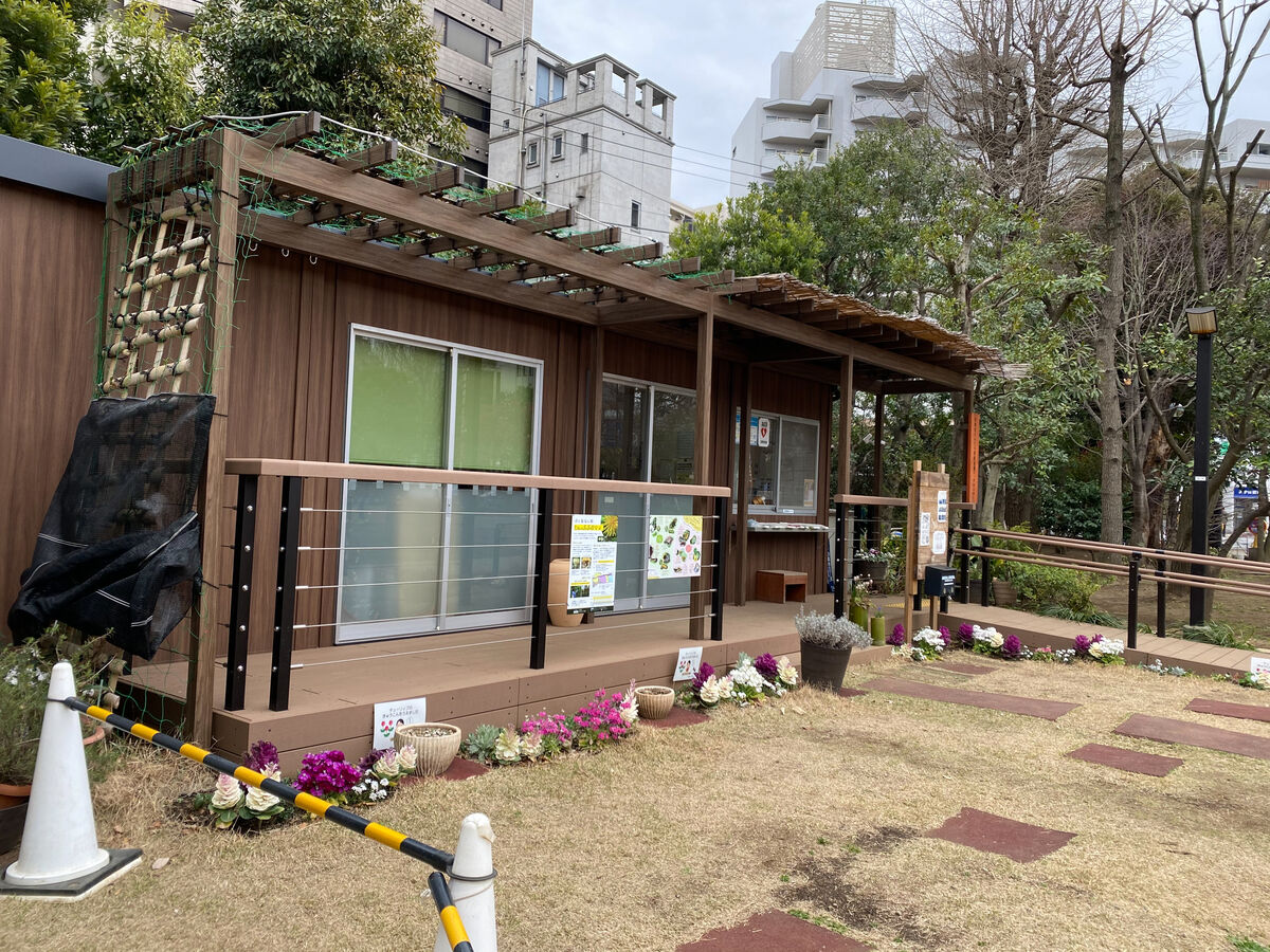 白金台どんぐり児童遊園 の施工写真