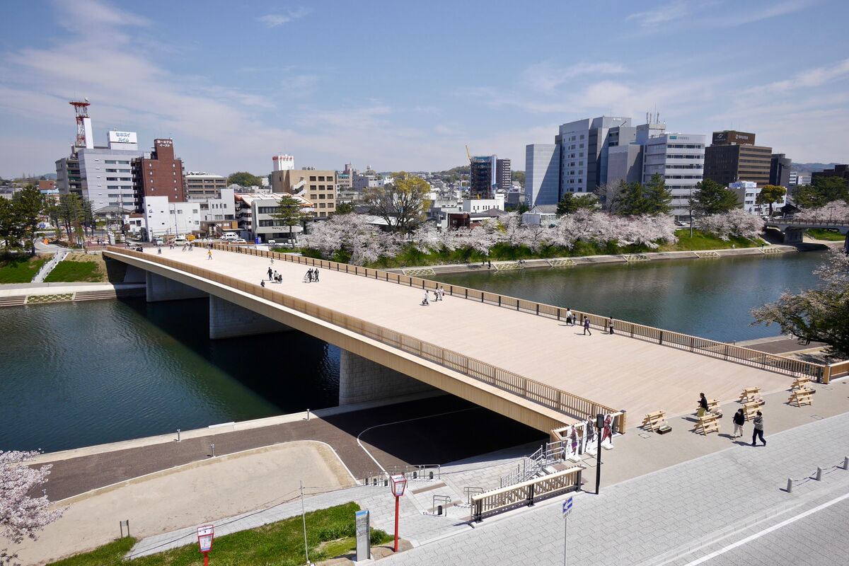 桜城橋 の施工写真