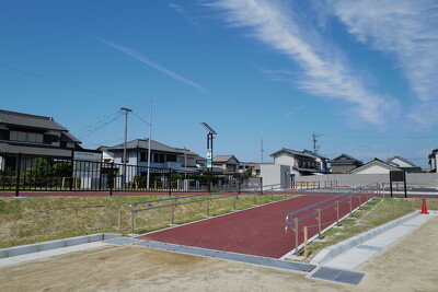 武豊中央公園の施工写真