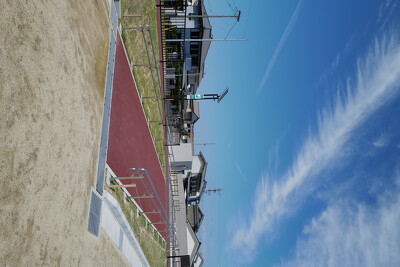 武豊中央公園の施工写真