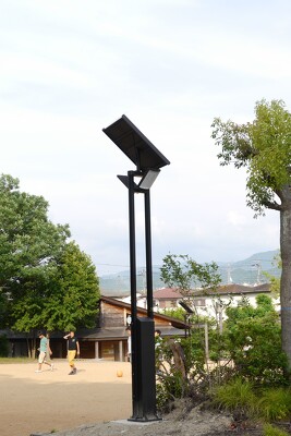 長池オアシス公園の施工写真