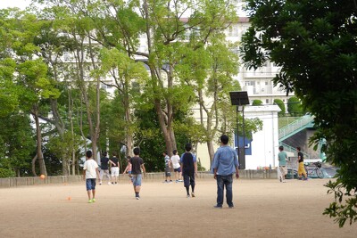 長池オアシス公園の施工写真