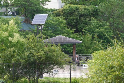 長池オアシス公園の施工写真