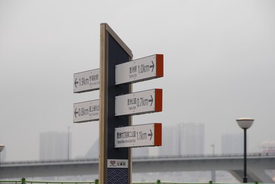 豊洲六丁目水際緑地豊洲ぐるり公園の施工写真