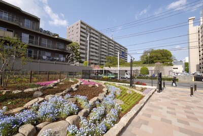 世田谷区立上用賀公園の施工写真