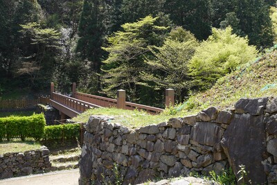 国史跡八王子城跡曳橋