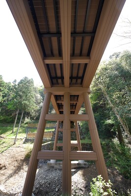 国史跡八王子城跡曳橋