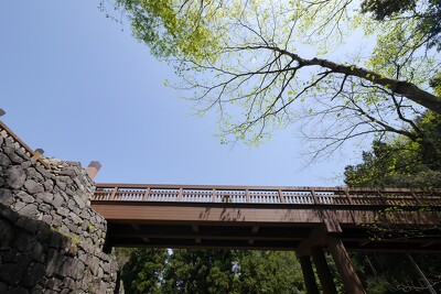 国史跡八王子城跡曳橋