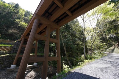 国史跡八王子城跡曳橋