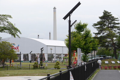 南相馬市高見公園の施工写真