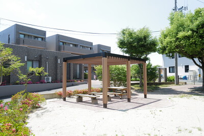黒松三丁目公園の施工写真
