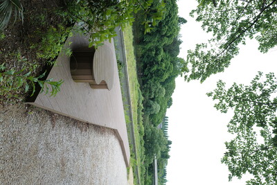 西公園・ベンチ写真