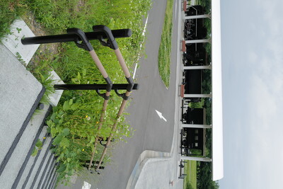 北上市立公園展勝地の施工写真