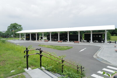 北上市立公園展勝地の施工写真