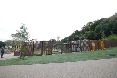 金沢動物園の施工写真
