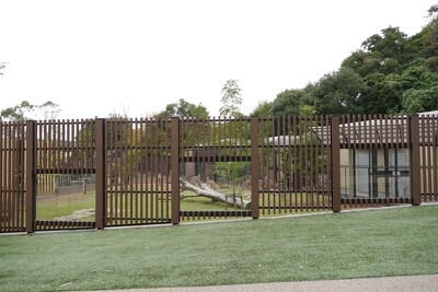 金沢動物園の施工写真
