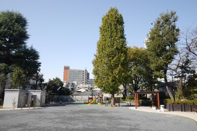 六本木西公園の施工写真