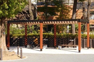 六本木西公園の施工写真