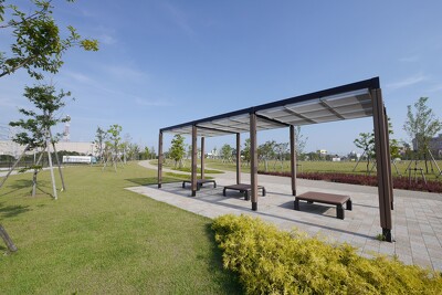 神栖市神栖中央公園の施工写真