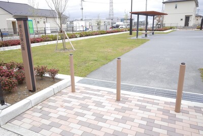 柳の目東公園の施工写真