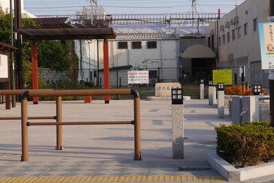 山口市ほたる広場の施工写真