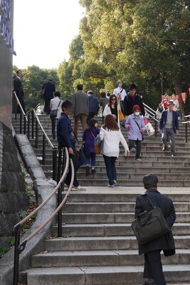 上野恩賜公園袴腰地区の施工写真