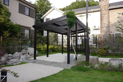 世田谷区淡島阿川公園の施工写真