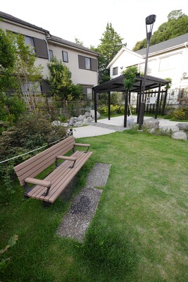 世田谷区淡島阿川公園の施工写真