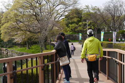 大阪城公園山里丸エリア極楽橋
