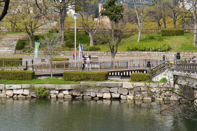 大阪城公園山里丸エリア極楽橋