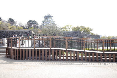 大阪城公園山里丸エリア極楽橋