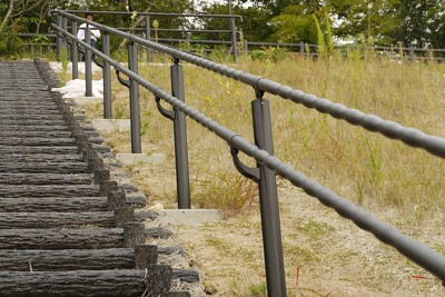 岩崎山公園の施工写真