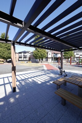 古市場第二公園の施工写真