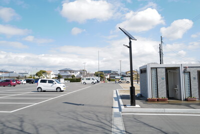 仮設庁舎跡地駐車場