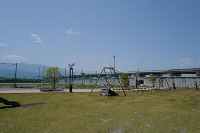 総合防災公園の施工写真