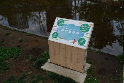 港区港南緑水公園の施工写真