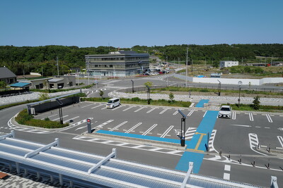 JR常磐線竜田駅前広場