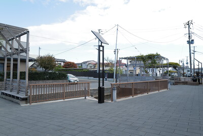 緒絶川親水広場