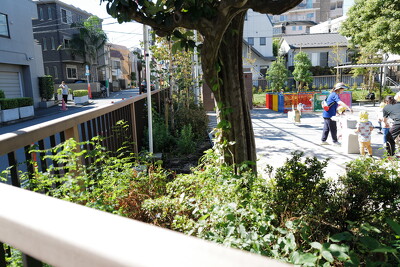 戸越南公園の施工写真