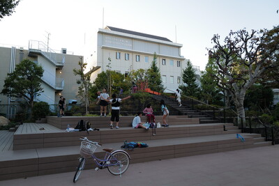 日暮里公園の施工写真