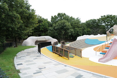 舎人公園 じゃぶじゃぶ池